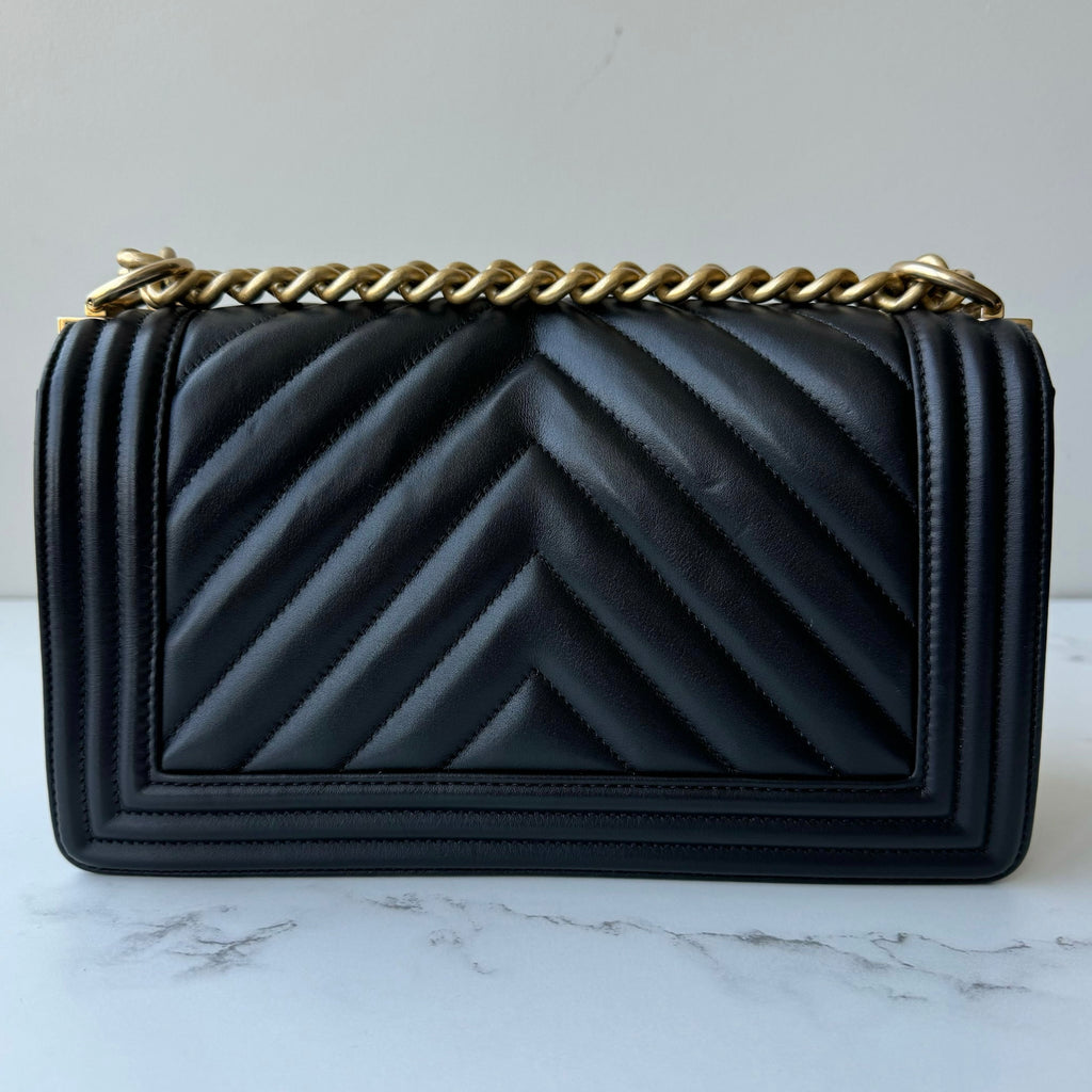Chanel Chevron Le Boy