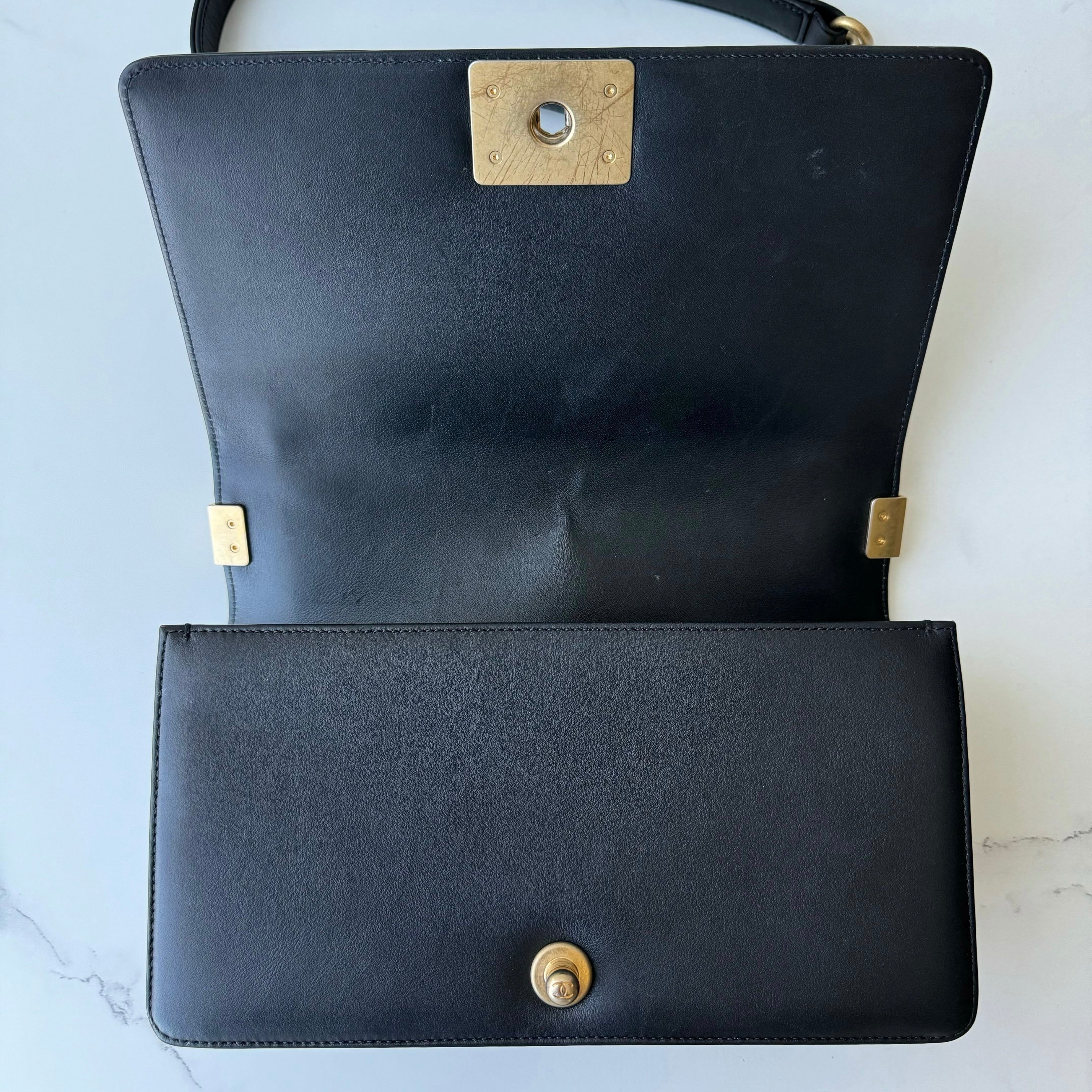 Chanel Chevron Le Boy