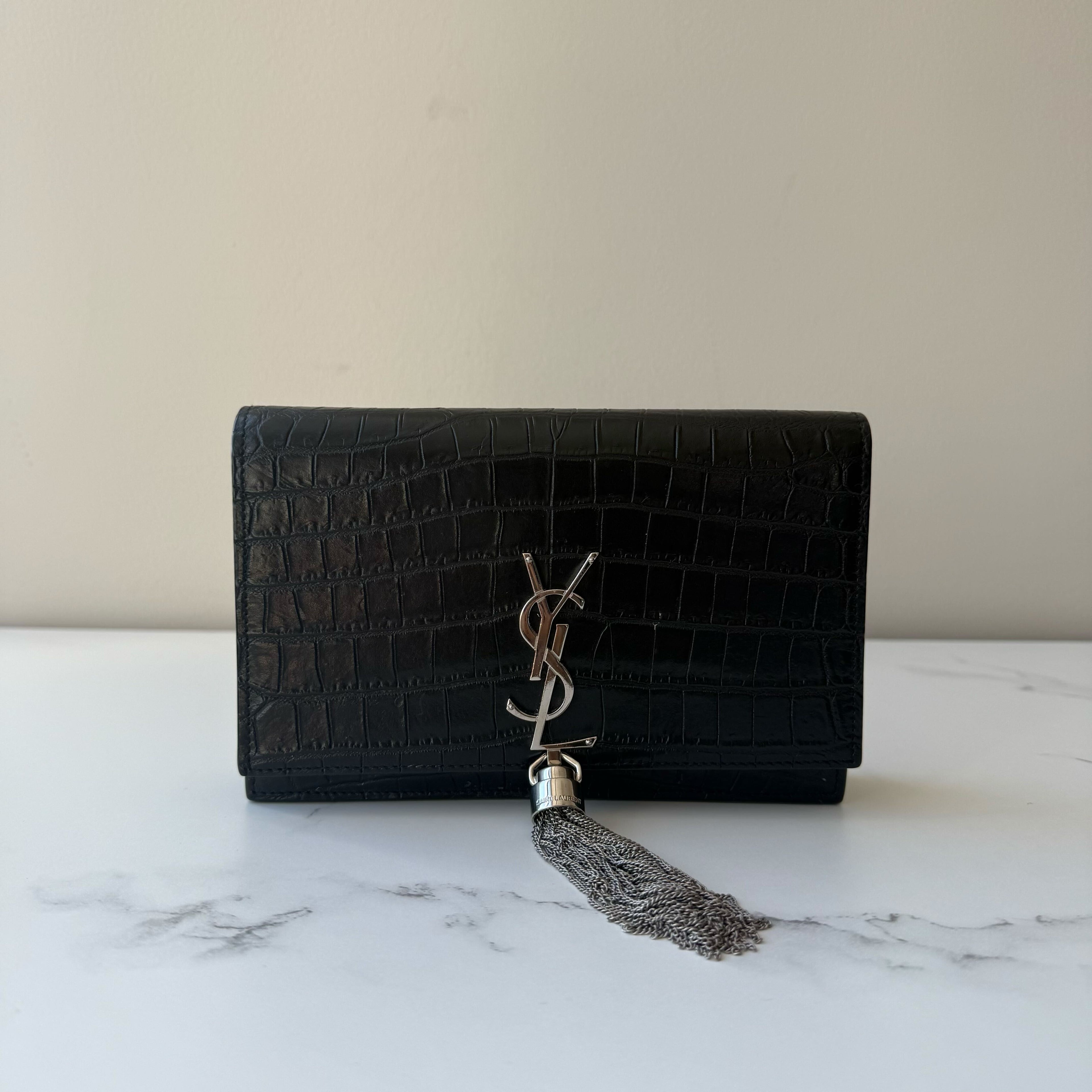 Saint Laurent Kate Wallet on Chain