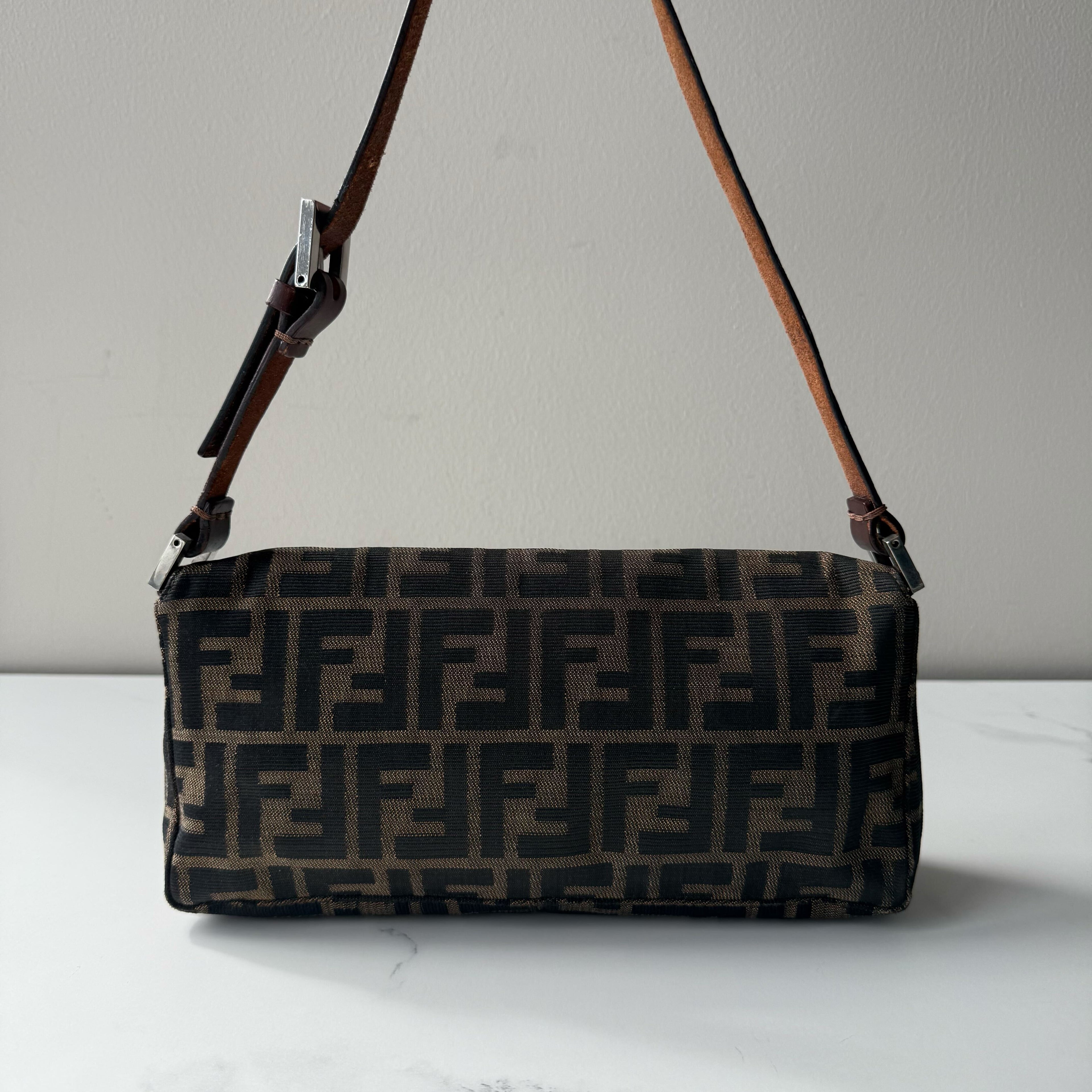 Fendi Metal Bar Shoulder Bag