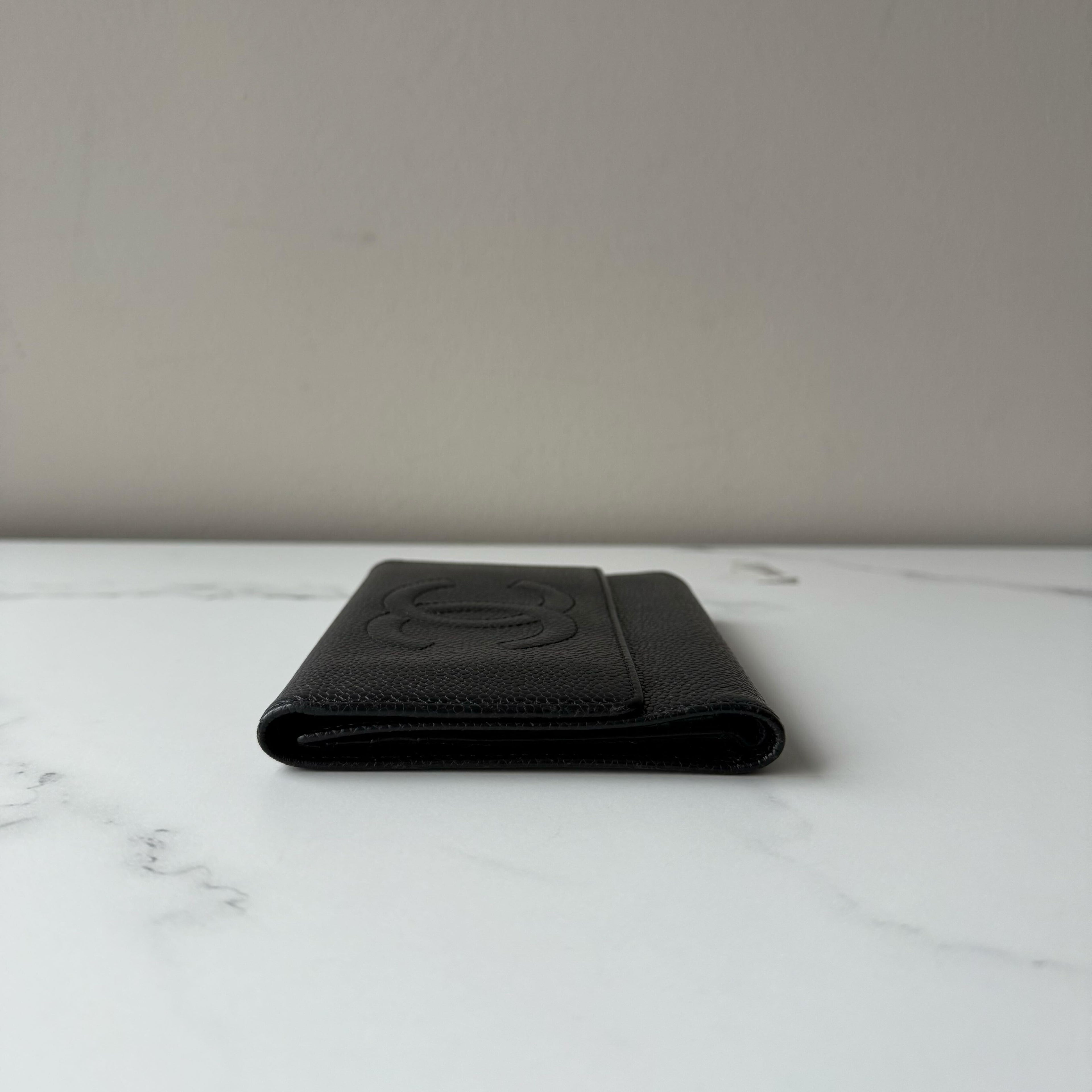 Chanel Coco Mark Trifold Wallet