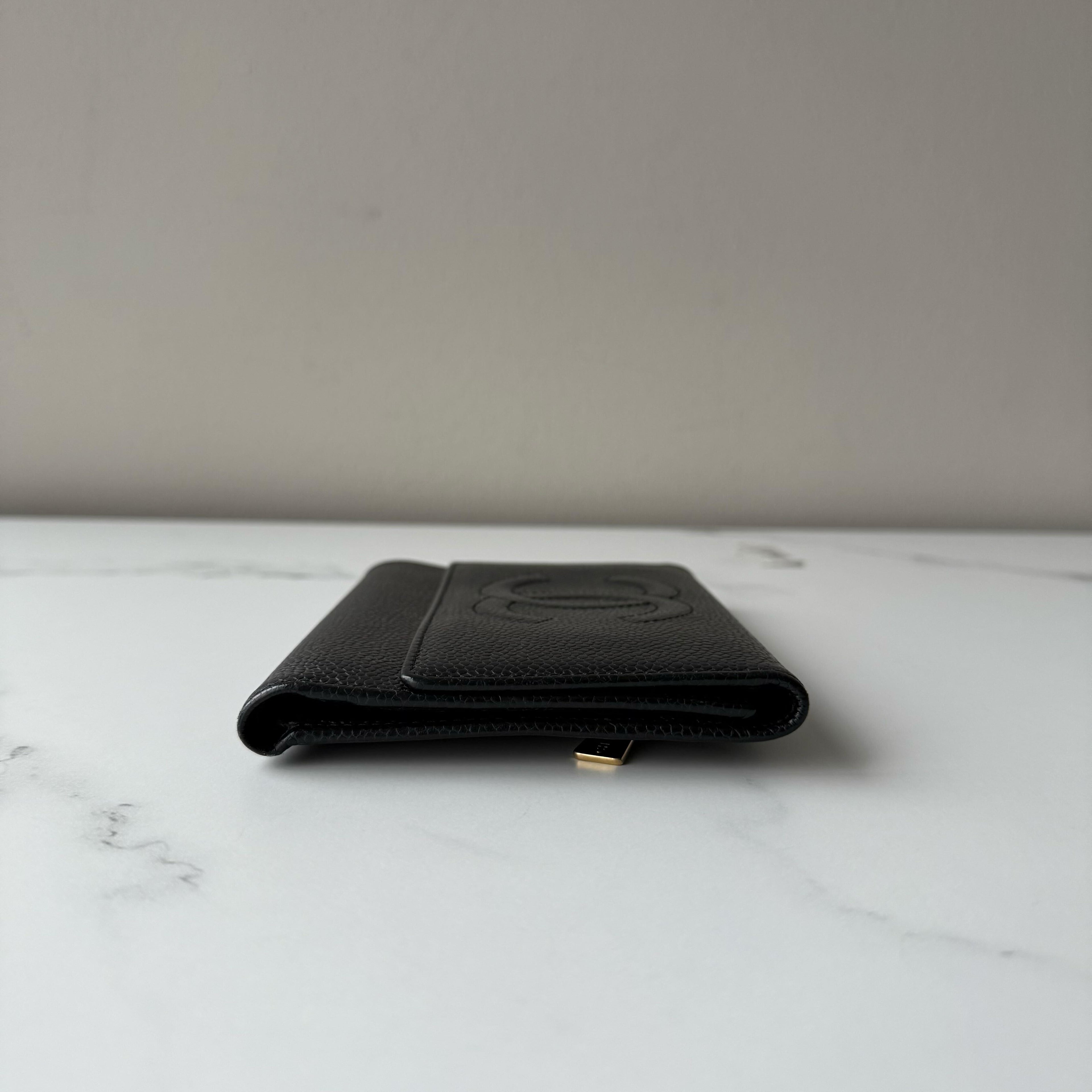 Chanel Coco Mark Trifold Wallet