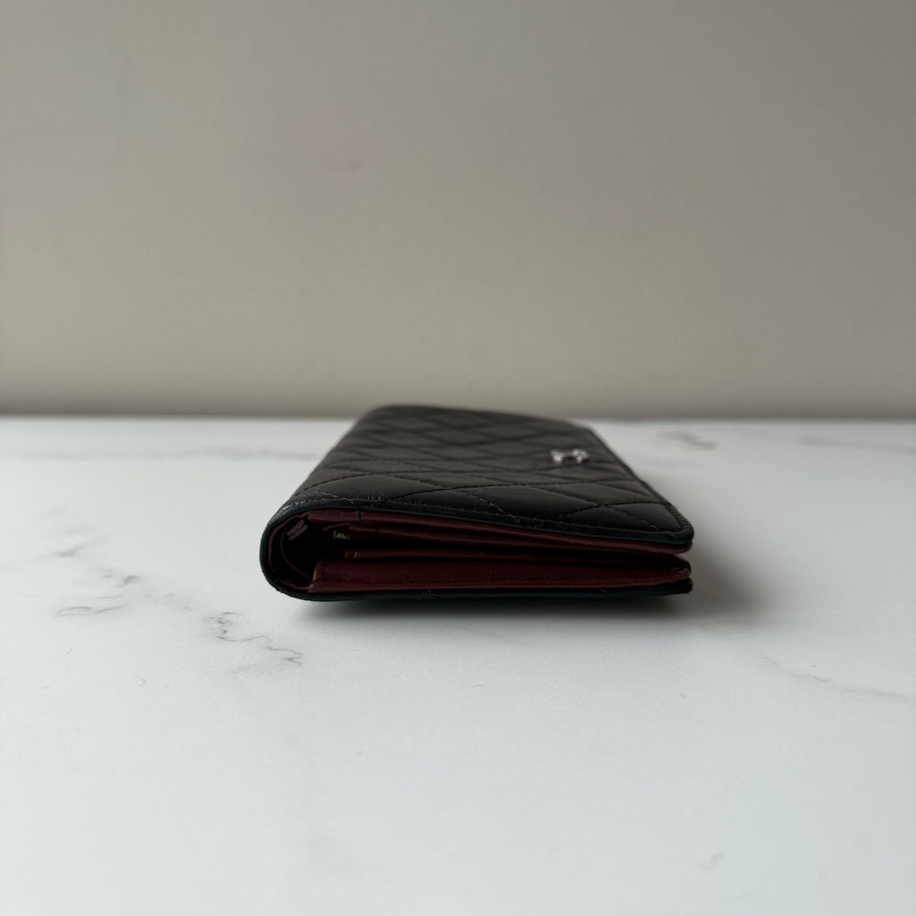 Chanel Matelasse Bi-fold Long Wallet