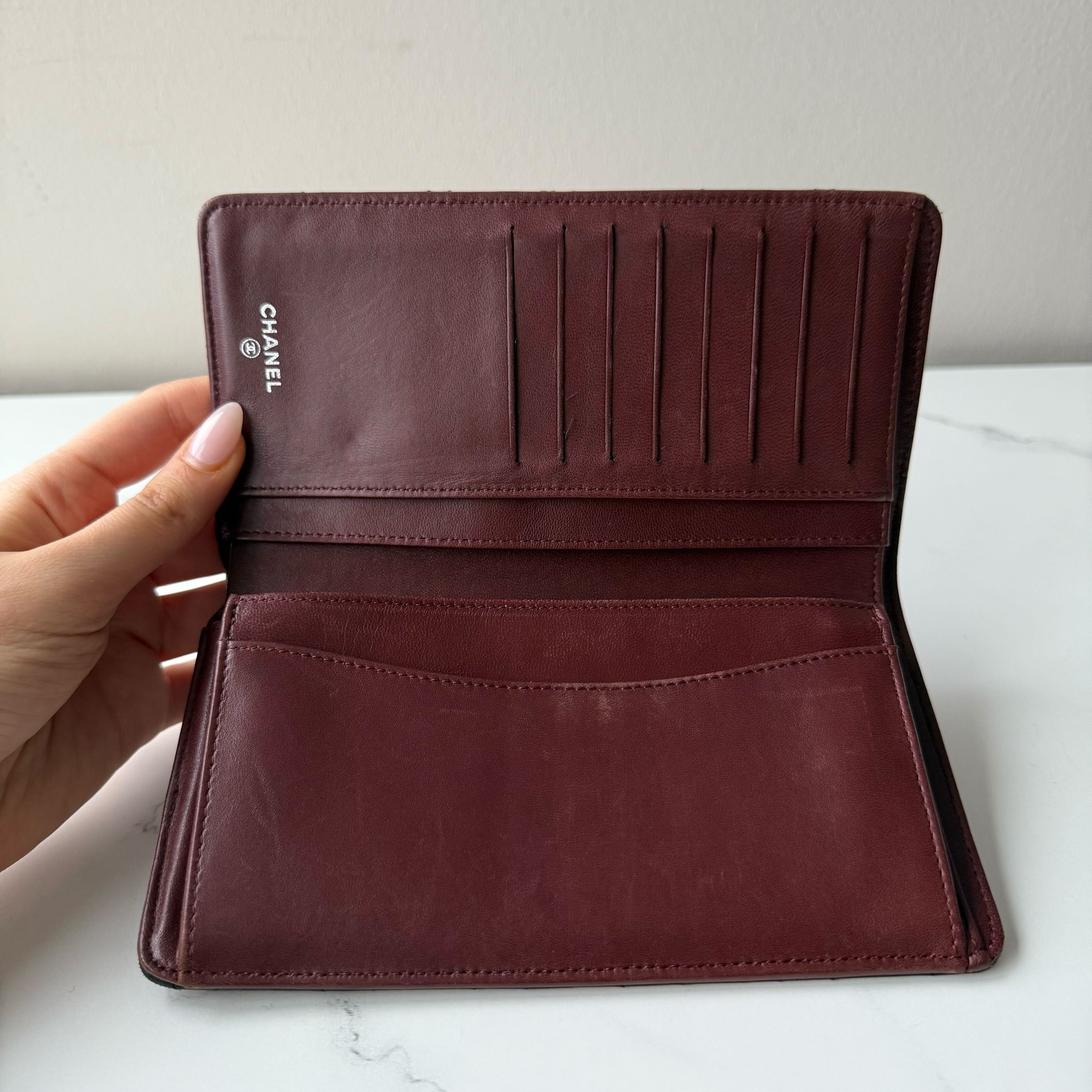 Chanel Matelasse Bi-fold Long Wallet