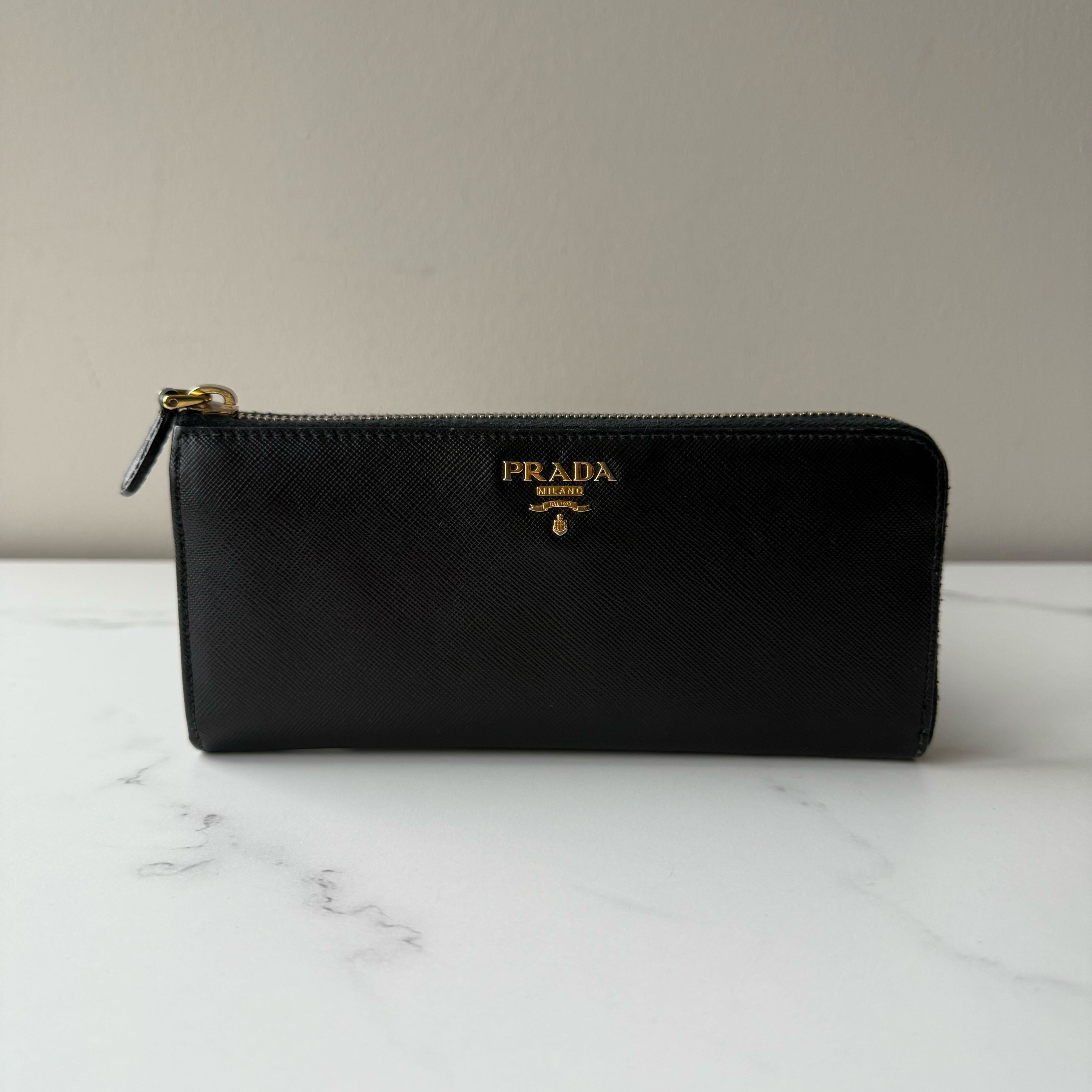 Prada Long Zip Wallet