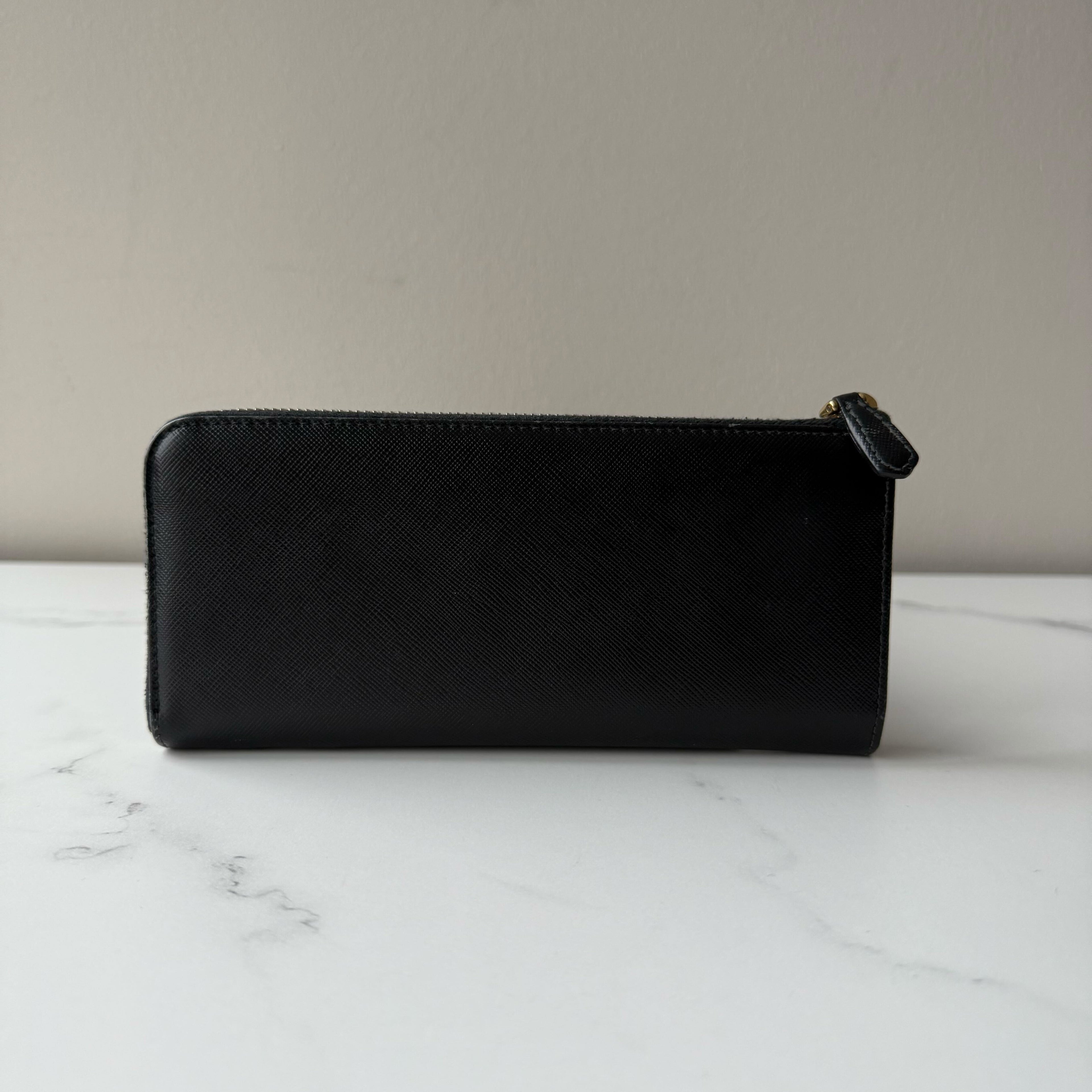Prada Long Zip Wallet