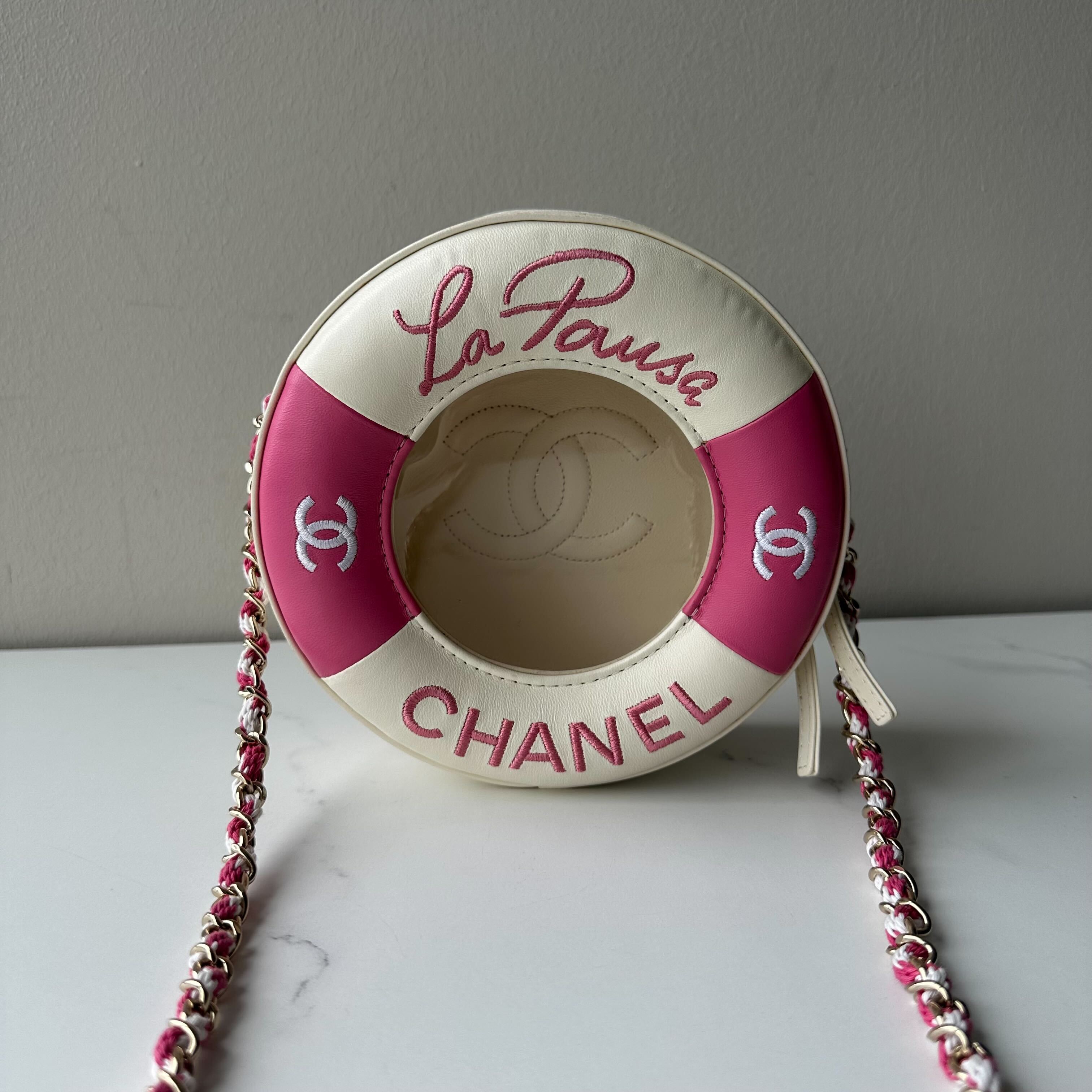 Chanel La Pausa Coco Lifesaver Round Bag