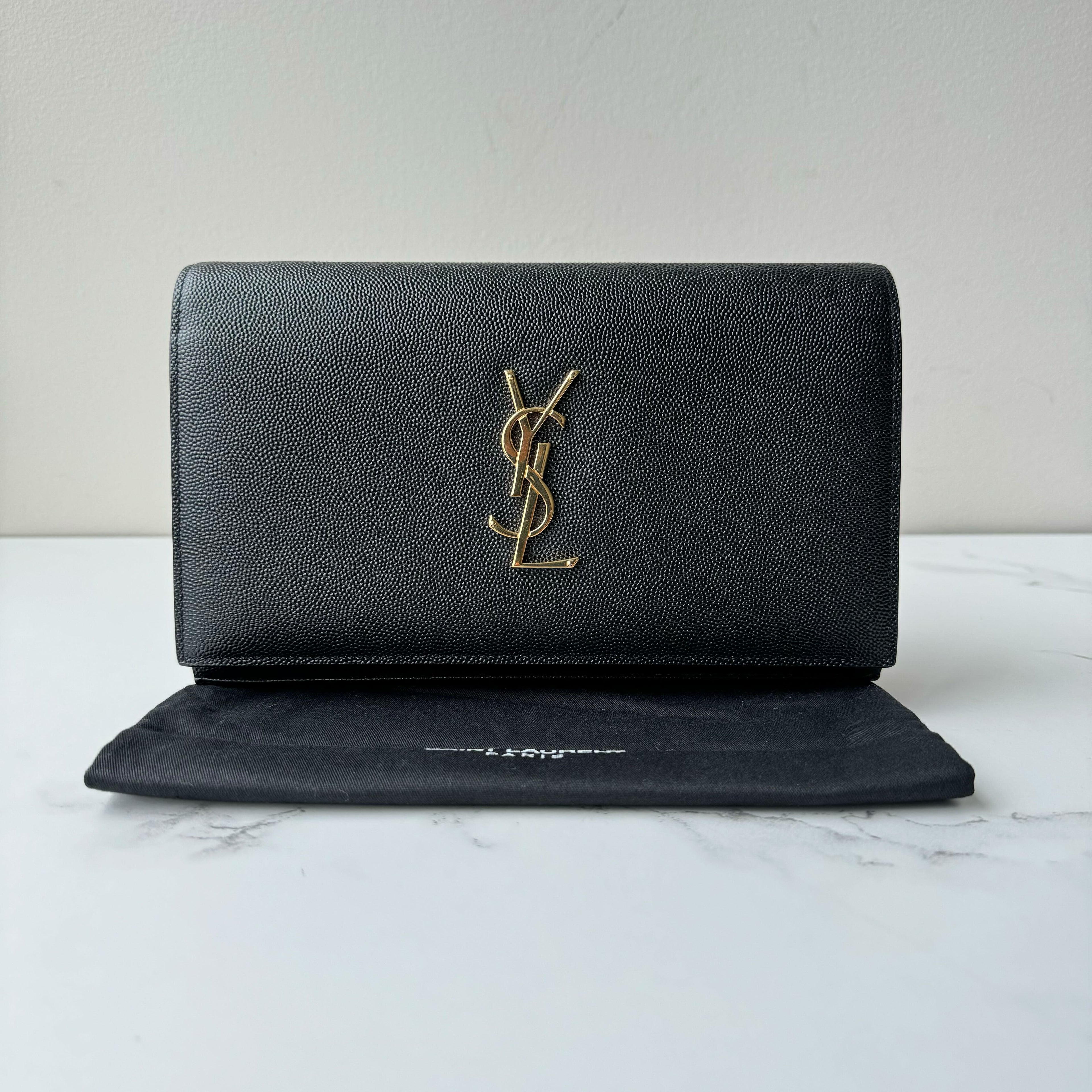 Saint Laurent Kate Wallet on Chain